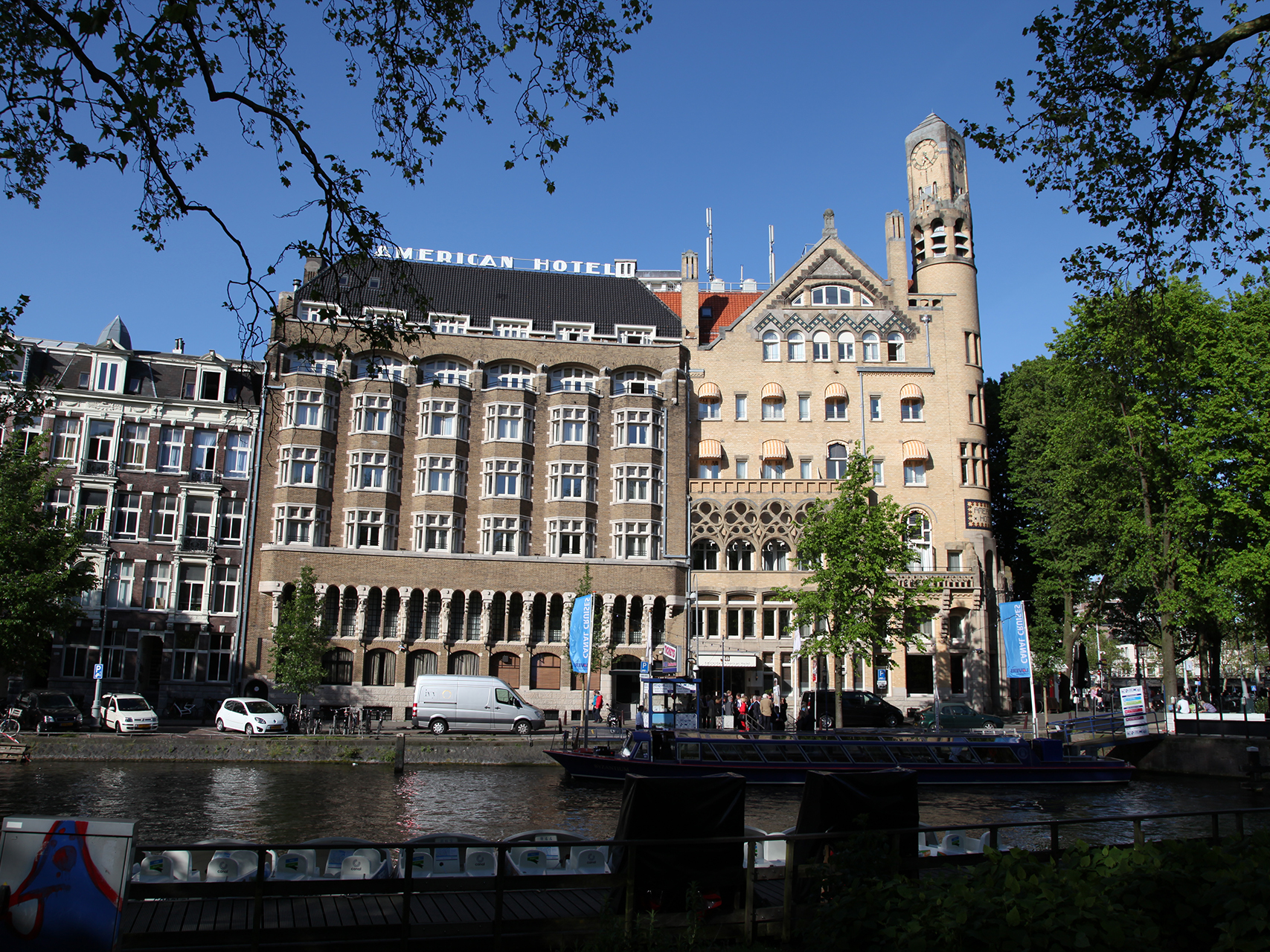 American-Hotel-corona-disinfect-Amsterdam-School-Architecture-canals-1900-miracle