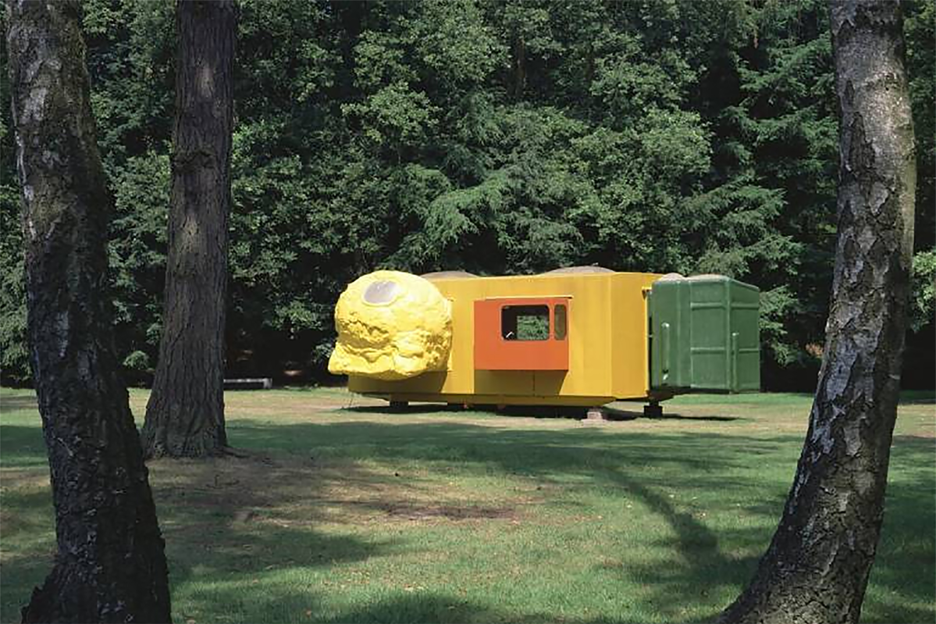 Kröller-Müller Museum & Van Gogh-mobile-home-van Lieshout-contemporary-art