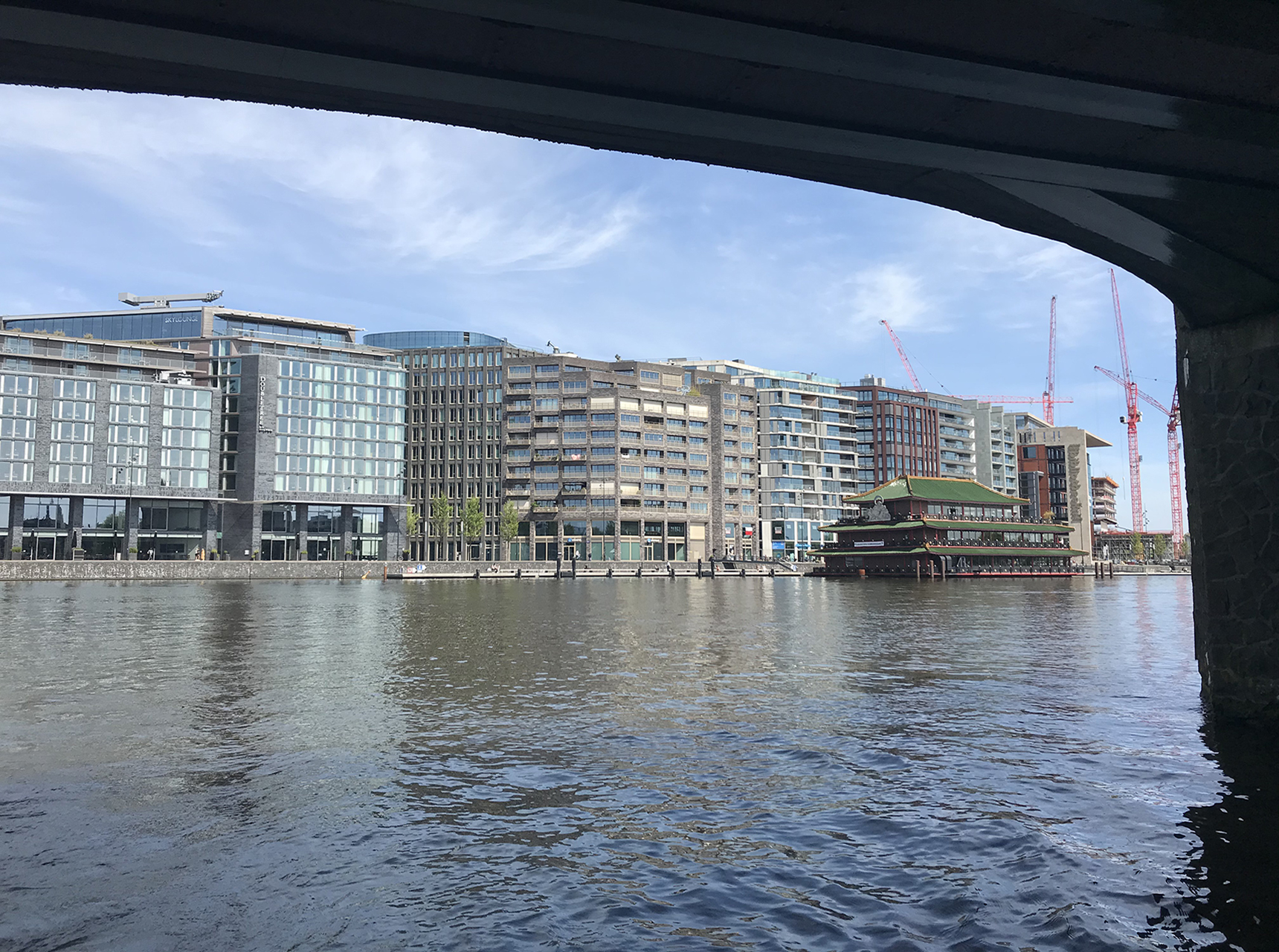 booking-Amsterdam-Oosterdok-boat-tour-green