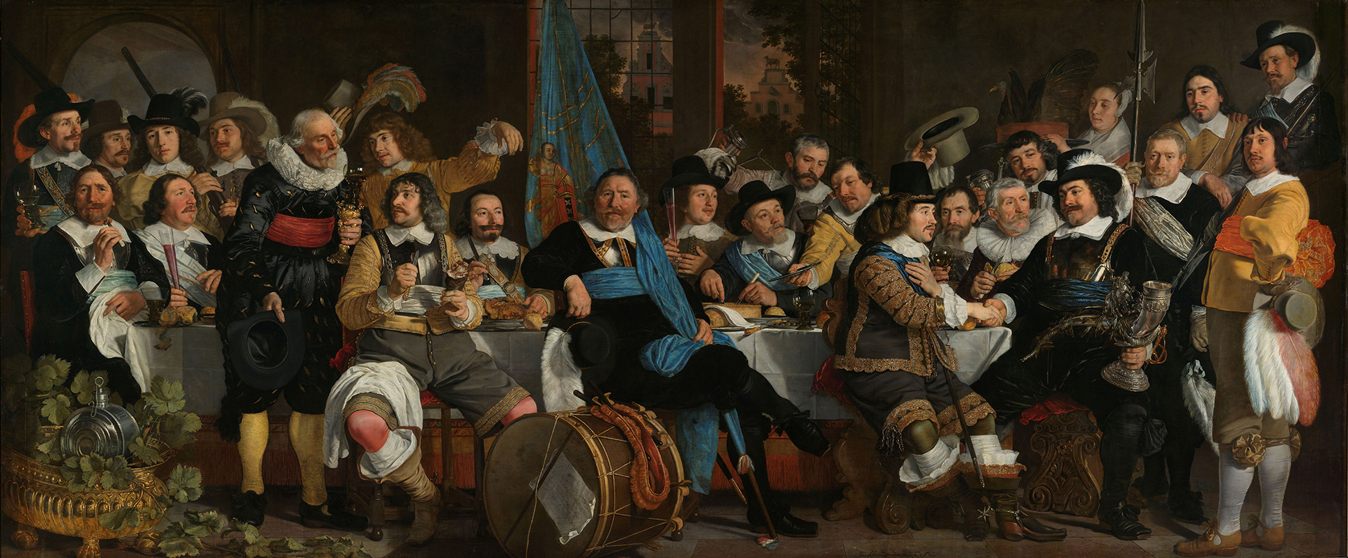 Rijksmuseum-Amsterdam-Golden Age-van der Helst-painting-Gallery of Honour
